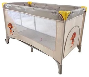 COSING - Lettino da viaggio regolabile ADAM Lion Beige