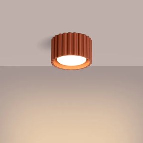 Sollux SL.1802 - Faretto AURA 1xGX53/10W/230V 6 cm arancione