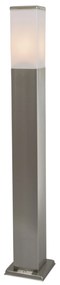Lampada da parete esterna moderna in acciaio 80 cm IP44 - Malios