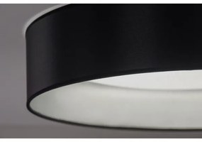 Duolla - Plafoniera LED ROLLER LED/24W/230V diametro 45 cm nero/argento