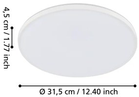 Eglo 99338 - Plafoniera LED CRESPILLO LED/18W/230V