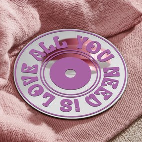 Adesivo per specchio S42 – CD- All you need is love