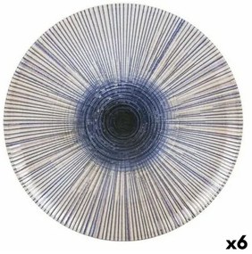 Piatto da pranzo La Mediterránea Irys Porcellana (6 Unità) (Ø 26 cm)
