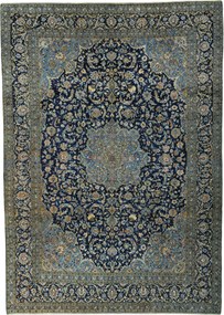 Yazd Tappeto persiano 300x420 Blu (Iran) Annodato A Mano