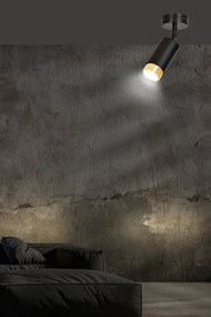 Lampada da soffitto e parete in Acciaio HIRO GU10