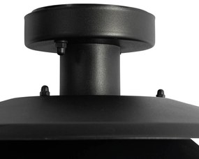 Lampada da soffitto da esterno di design nera IP44 - Morty