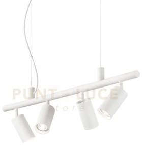 Dynamite sospensione con 4 faretti orientabili  tondi attacco gu10 ...