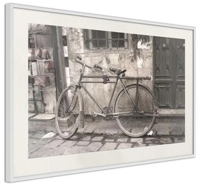 Poster  Old Bicycle  Cornice Quadri Cornice d'oro, Larghezza x Altezza Home decor 60x40