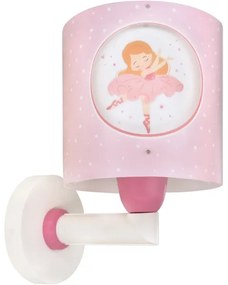 Dalber 60919 - Lampada da parete per cameretta PRINCESS DANCE 1xE27/15W/230V rosa