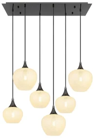 Lampadario Glamour Maxy  6x E27 GLOBO