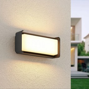 Lucande Babet applique LED da esterni