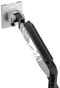 Supporto per monitor da 49" grigio-nero con LED RGB X-ARM