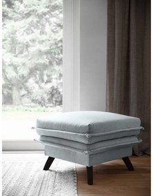 Poggiapiedi grigio chiaro Charming Charlie - Miuform