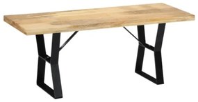 Panca 110 cm in Legno Massello di Mango