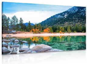 Stampa su tela – Lago in natura splendida