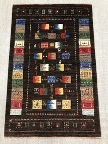 Loribaft Tappeto persiano 80x130 Marrone (Iran) Annodato A Mano