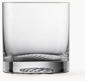 Set di 4 bicchieri da whisky in cristallo Echo