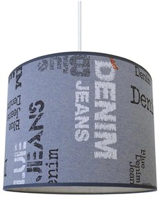 Lampadario a sospensione con filo JEANS 1xE27/60W/230V