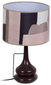 Lampada Marrone Ferro 60 W 25 x 25 x 42 cm