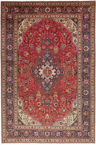 Tabriz Tappeto 210 x 300 Rosso (Iran) Annodato A Mano