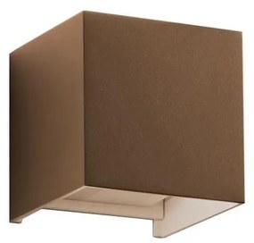 Ideal Lux - Applique a LED da esterno ATOM LED/12W/230V IP54 marrone