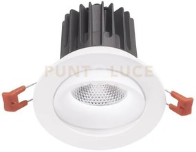 Gfa1042c- faretto da incasso in alluminio diffusore trasparente a l...
