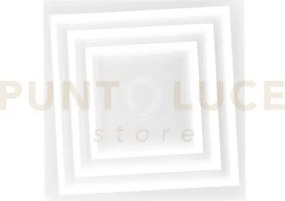 Plafoniera led hypnotic bianca 60w 8800lm cct 3000k 4000k 6500k 47x...