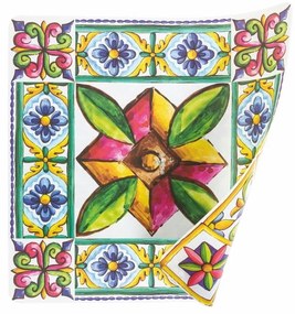 Tovaglietta in plastica 6 pezzi 37x37 cm Costiera - VDE Tivoli 1996