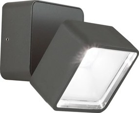 Ideal Lux -LED Applique da esterno OMEGA LED/7W/230V CRI 90 IP54 antracite