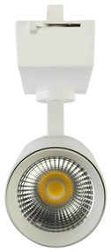 Faro LED per binario Trifase 35W  ang. 60° - Rosa per Banco Carni Colore Rosa Alimentare