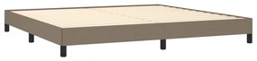 Giroletto tortora 200x200 cm in tessuto