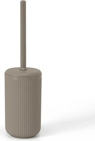 Portascopino tortora in plastica rigida cannettata Arizona