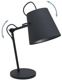 Eglo 39866 - Lampada da tavolo GRANADILLOS 1xE27/40W/230V