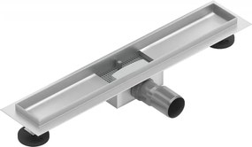 Mexen Flat corpo per scarico lineare 60 cm, inox - 1015060
