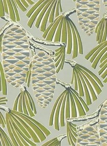 Harlequin Carta da parati Foxley - Fern Stone