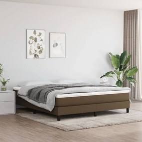 Materasso A Molle Insacchettate Marrone Scuro 180x200x20 Cm /
