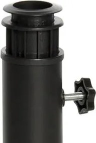 Base per Ombrellone Ø38 a Ø52 40x40x8 cm in Cemento 25 Kg Taddei...