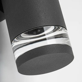 Rabalux 77072 - Applique da esterno TORNIO 2xGU10/10W/230V IP54 antracite