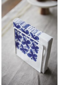 Portatovaglioli bianco con legno di faggio Yamazaki Tosca Tower - YAMAZAKI