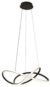 Lampadario dimmerabile a sospensione su cavo LED/85W/230V 3000-6500K + telecomando