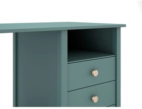 Scrivania per bambini in legno di pino 54x120 cm Max - Marckeric