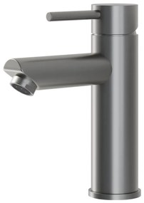 BATH DELUXE 28-017-03-73-02 - Rubinetto del lavandino RINGSTED 17,8 cm in polvere grigio
