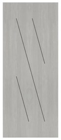 Pannello per porta d'ingresso P348 pellicolato pvc noce L 92 x H 210.5 cm, Sp 6 mm apertura destra