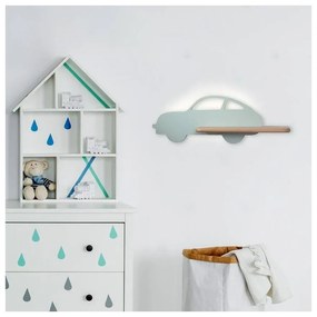 Lampada per bambini color menta Car - Candellux Lighting