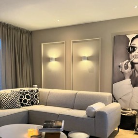 Applique da parete moderna bianca - Transfer