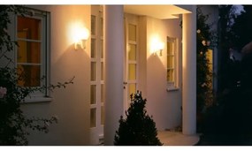 STEINEL 634216 - L 560 S lampada da parete nera con sensore per esterno