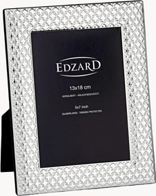 Cornice portafoto placcata in argento Ruggiano