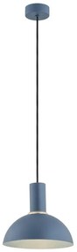 Argon 4221 - Lampadario a sospensione con filo SINES 1xE27/15W/230V d. 28 cm blu