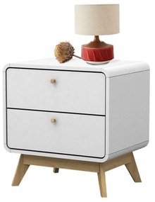 Comodino bianco Caitlin - Støraa