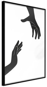 Poster  Language of Gestures II  Cornice Quadri Cornice nera, Larghezza x Altezza Home decor 30x45